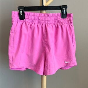 ⭐️⭐️ PICK 5 / $20 Nike Girl's Athletic Running Shorts in Bright Pink Large